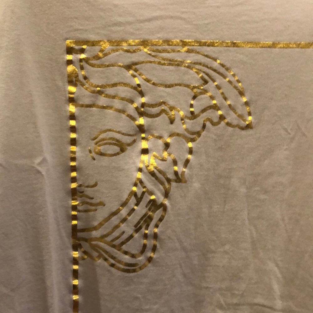Grey Versace tee